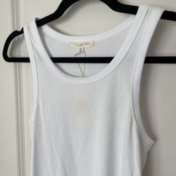 Copper Key - Ribbed Racerback Tank‎ - Picture 3 of 4